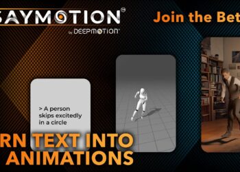 Deepmotion releases SayMotion: a new generative AI for text to animation