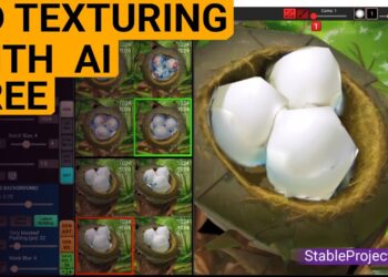 Stable Projectorz: an AI tool for 3D texture Generation