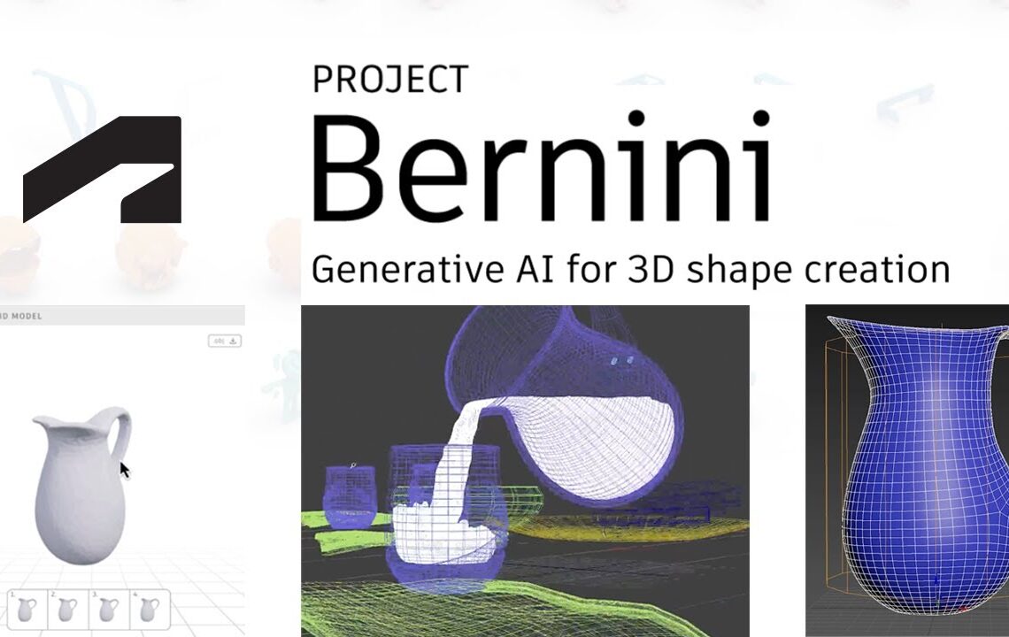 Autodesk announces Project Bernini – a new generative AI for creating 3D models