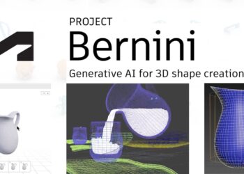 Autodesk announces Project Bernini – a new generative AI for creating 3D models