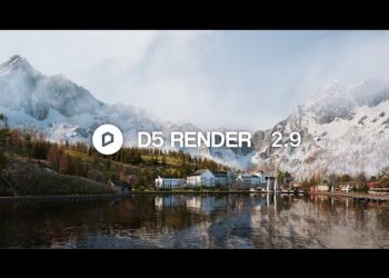 D5 Render 2.9 released with terrain sculpting, phasing animations, AI tools and more