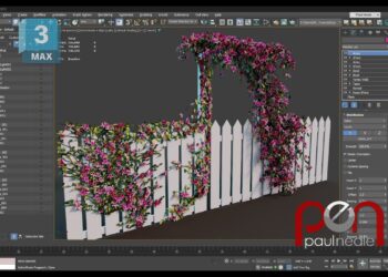 How to create procedural vines using 3ds Max’s built-in modifiers
