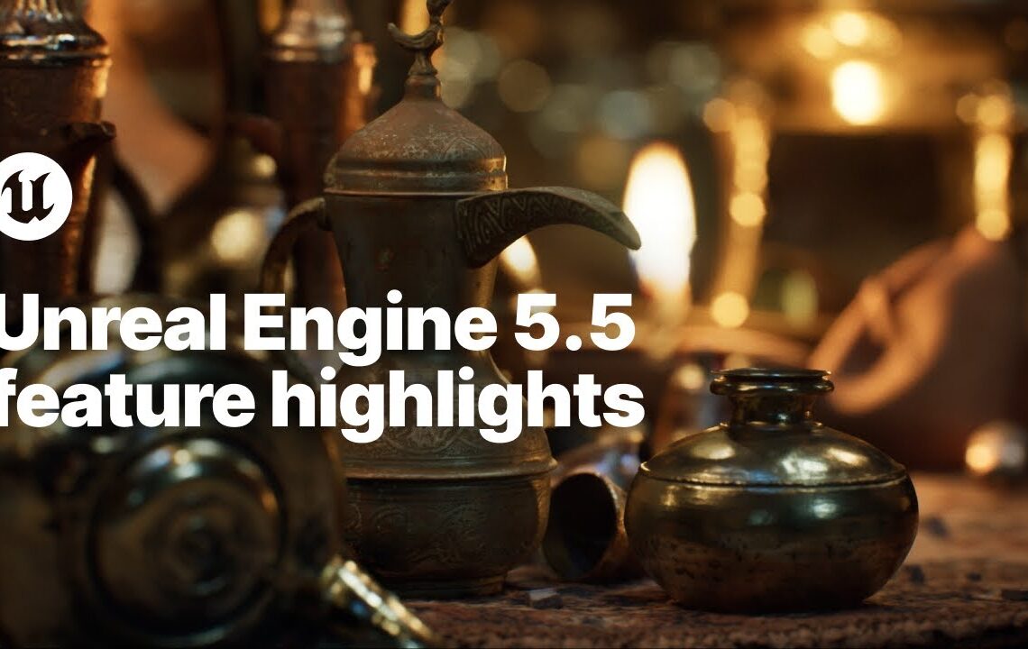 Unreal Engine 5.5 update: new animation, rendering, and virtual production tools