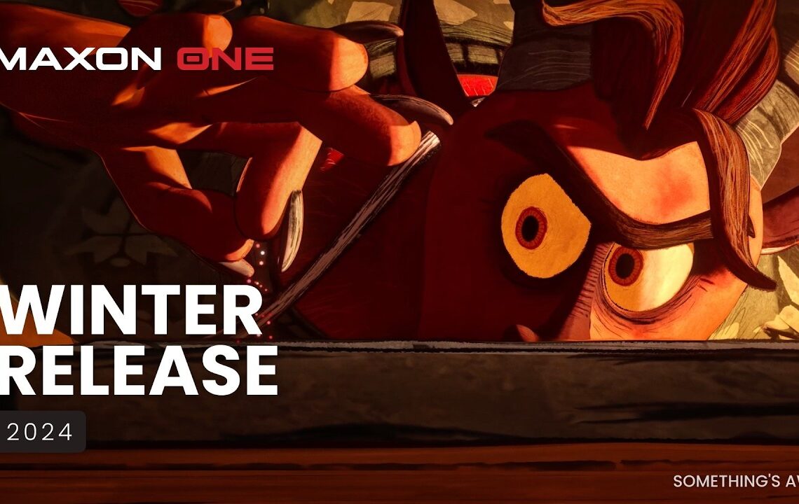 Maxon One 2024 winter update