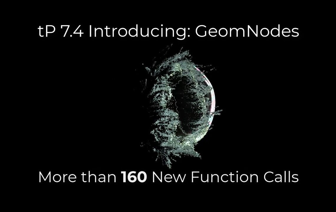 Thinking Particles 7.4 released