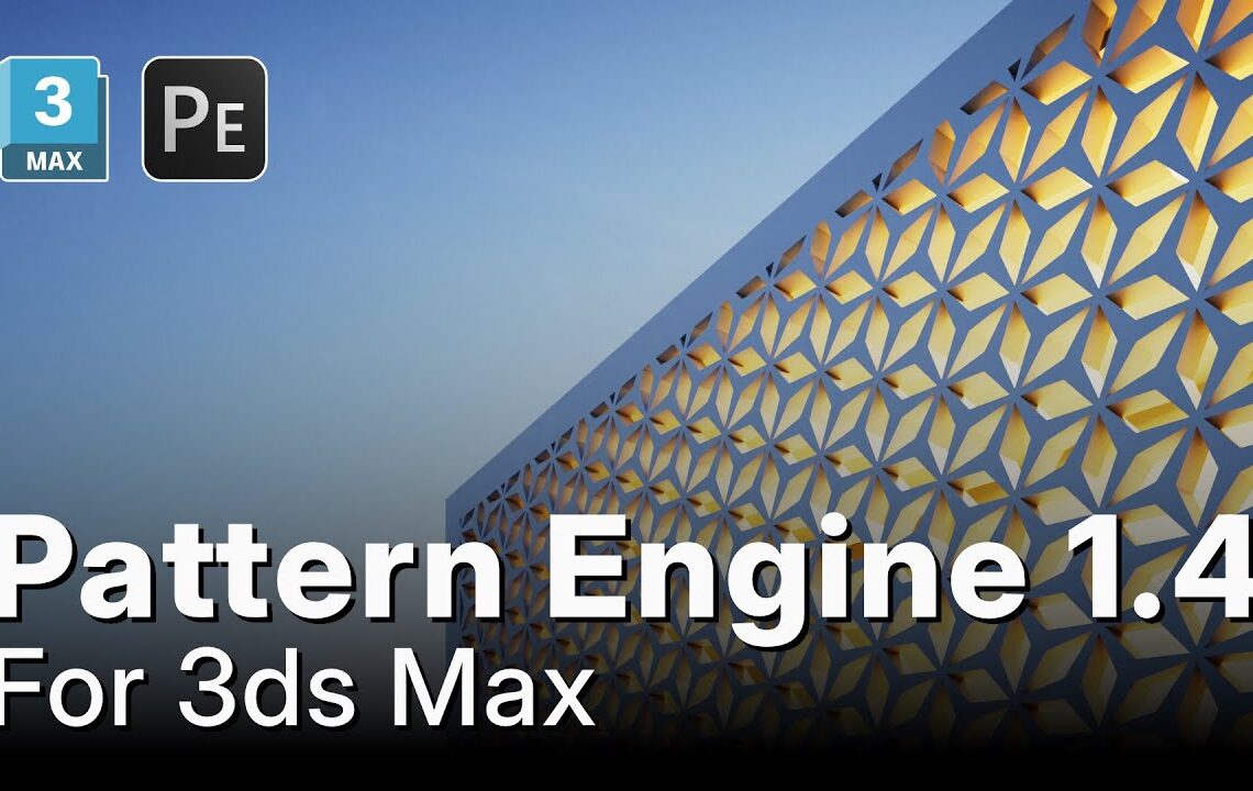 Pattern Engine 1.4 plugin released for 3ds Max