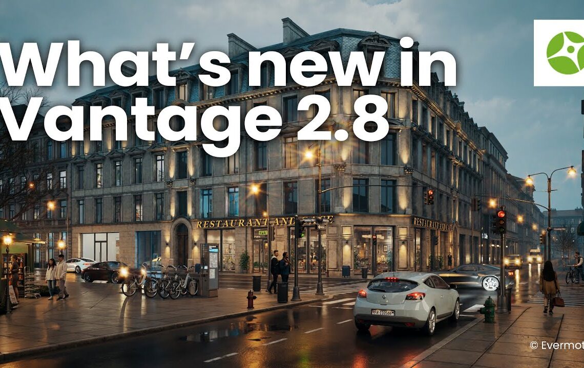 Chaos updates Vantage with faster rendering and new lighting controls