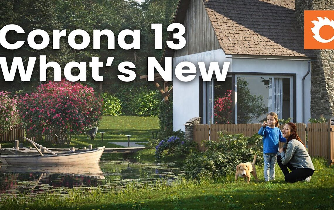 Corona 13 adds stylized rendering, GPU animation support via Vantage, and AI tools