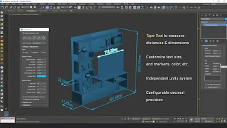 3D Measure Master adds CAD-style measurement tools to 3ds Max