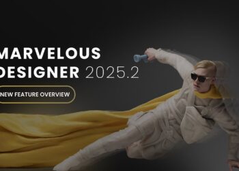 Marvelous Designer 2025.2 introduces improved animation controls, trim conversion, FBX export, Metahuman support, and a new pleat tool