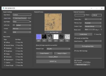 PBR Generator turns complex shading networks into optimized materials