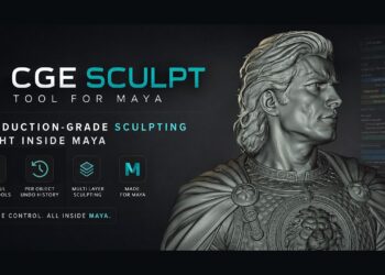 CGE Sculpt offers GPU sculpting for Maya